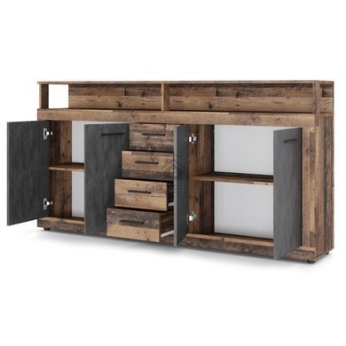Комод MEBEL ELITE BLAGO 190 темный дуб фотография