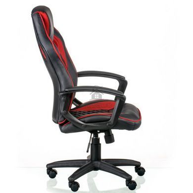 Офісне крісло MEZZO BLACK/RED Special4You Чорно-червоний фотографія