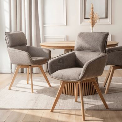 Стул поворотный MEBEL ELITE DIAS  Коричневый