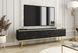 Тумба под ТВ Perfect Home Оро / Oro RTV175 золото Черный мрамор фотография