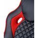 Офісне крісло MEZZO BLACK/RED Special4You Чорно-червоний