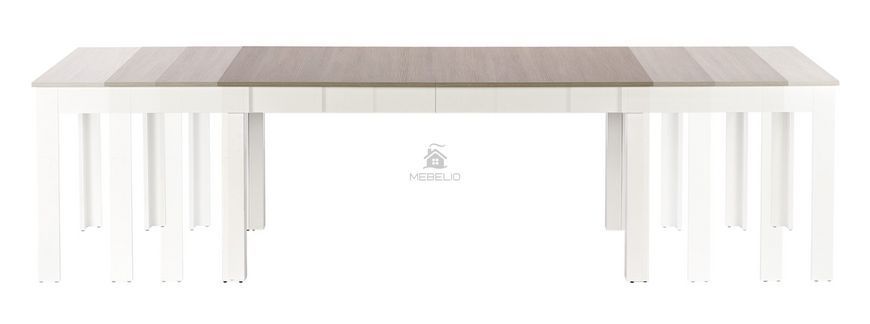 Стол раскладной SEWERYN Halmar 160(300)x90 Дуб сонома / Белый