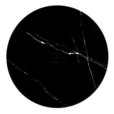 Журнальний столик TRIBECA Halmar 50x50 Чорний Мармур/Золото