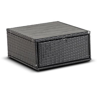 Комплект садових меблів MEBEL ELITE CALIENTE Чорний/коричневий