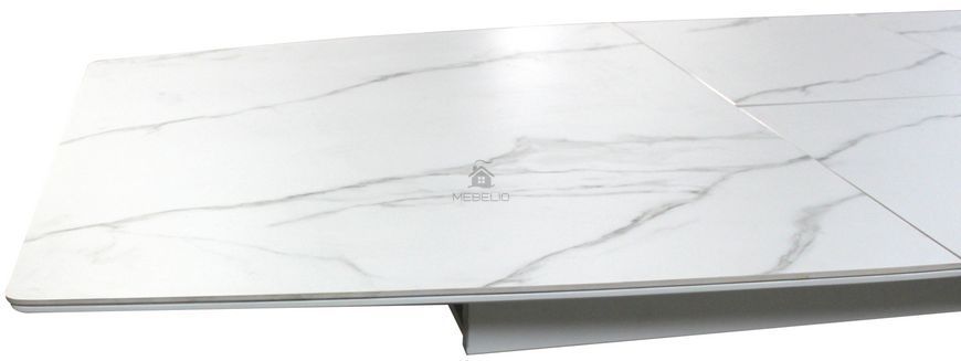 Стіл Розкладний DT 878 DAOSUN 160/205x90 Кераміка Мармур Білий