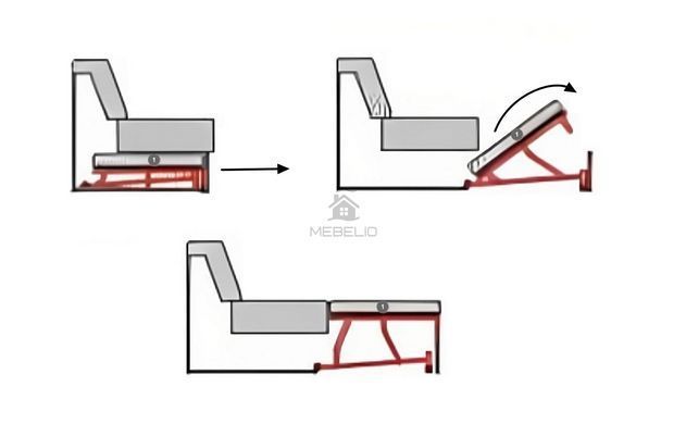 Диван угловой раскладной AKIRA Perfect Home Польша Светло-бежевый
