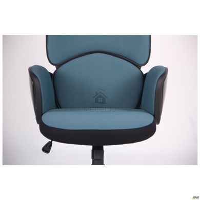 Комп'ютерне крісло Starship Black AMF Сталевий Синій