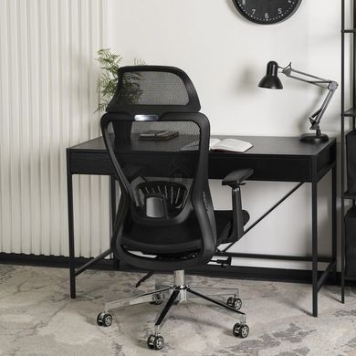 Стул офисный вращающийся MEBEL ELITE LITOS Черный