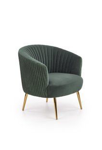 Кресло CROWN Velvet Halmar Зеленый
