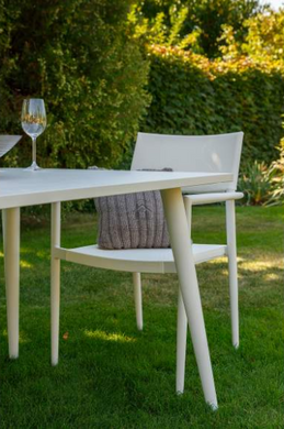 Стол для улицы SALTA Nicolas 152x90 Белый