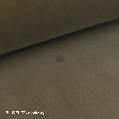 Крісло обертове MANGO Velvet Signal Оливка фотографія
