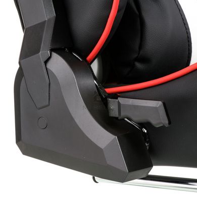 Компьютерное кресло EXTREMERACE BLACK/RED/WHITE WITH FOOTREST  Special4You Черно-красный фотография