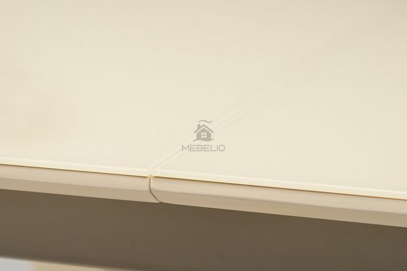 Стіл розкладний TML-515 VETRO 140x80 Матовий Молочний фотографія