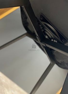 Стул Поворотный R-63 Vetro Черный фотография
