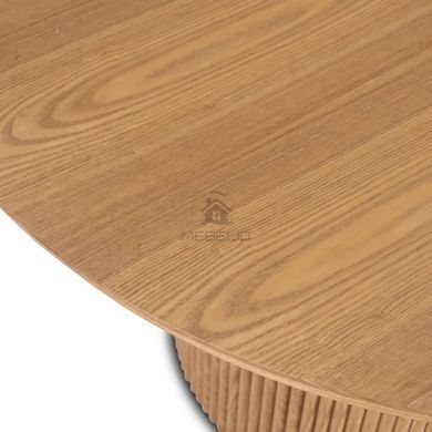Стіл круглий розкладний MEBEL ELITE AURELIO 120(160)х120 см Дуб