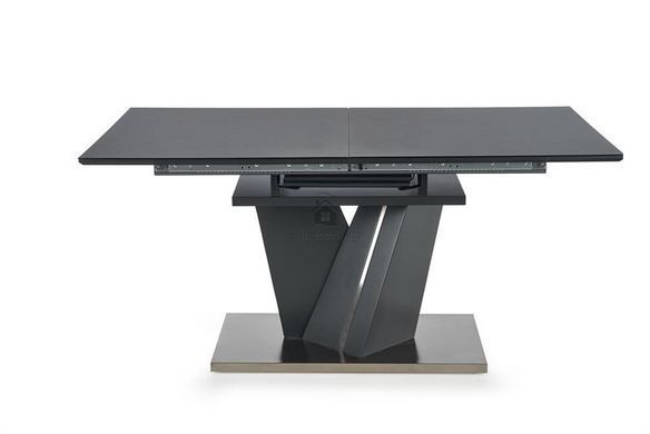 Стол раскладной SALVADOR Halmar 160/200x90 Темно-Серый
