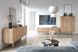 Комод високий Perfect Home Бохо / Boho KD97 2-дверний Рів'єра/мармур б'янко