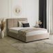 copy_Кровать двуспальная бархатная 160x200 MEBEL ELITE TINGA Velvet Беж