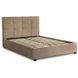 copy_Кровать двуспальная бархатная 160x200 MEBEL ELITE TINGA Velvet Беж
