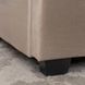 copy_Кровать двуспальная бархатная 160x200 MEBEL ELITE TINGA Velvet Беж