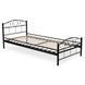 Кровать металлическая GRIFFIN MEBEL ELITE GRIFFIN 90x200 Черный